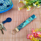 Dragonne / Porte clés en tissu Wax