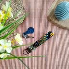 Dragonne / Porte clés en tissu Wax