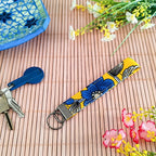 Dragonne / Porte clés en tissu Wax