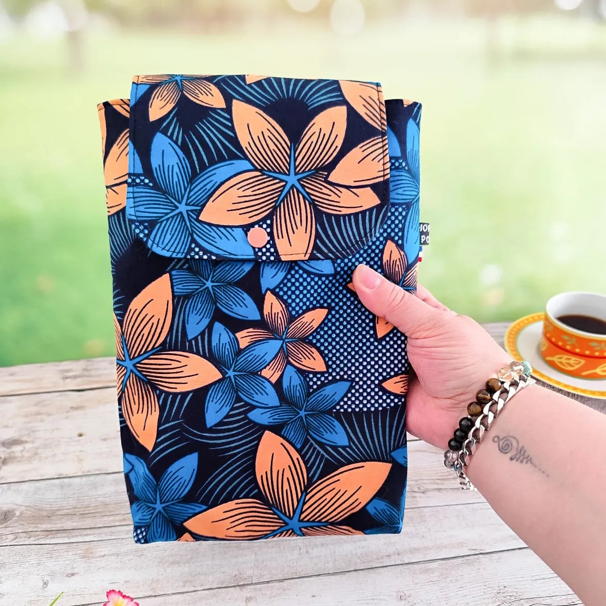 Pochette pour livre en tissu - 2 Tailles disponibles