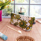 Grande trousse en tissu Wax