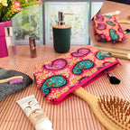 Grande trousse en tissu Wax