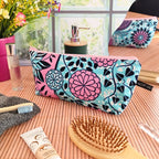 Grande trousse en tissu Wax
