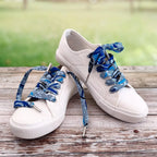 Lacets de chaussures en tissu Wax