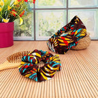 PACK Headband/Bandeau cheveux + Chouchou - Tissu Wax