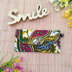 Pochette de rangement "3-en-1" - Tissu Wax motif Cachemire