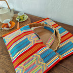 Sac à Tarte tissu WAX multicolore - Hop Ho Pop's