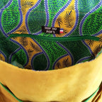 Sac Besace jaune à bandoulière