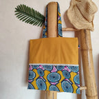 Tote bag en tissu mi-Wax / mi-Uni