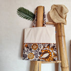 Tote bag en tissu mi-Wax / mi-Uni