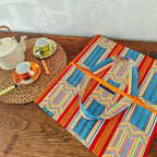 Sac à Tarte tissu WAX multicolore - Hop Ho Pop's