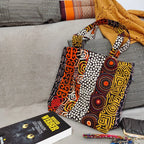 Tote bag Wax multi motifs ethnique - Hop Ho Pop's