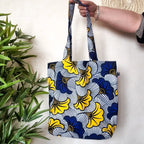 Collection Tote bag en tissu Wax - Fait main