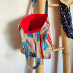 Tote bag Wax multicolore - Sac en tissu