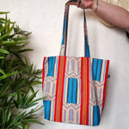 Collection Tote bag en tissu Wax - Fait main
