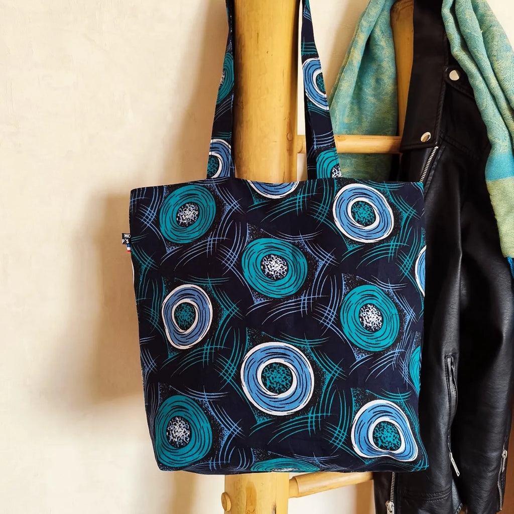 Tote bag en tissu Wax - Collection 2025