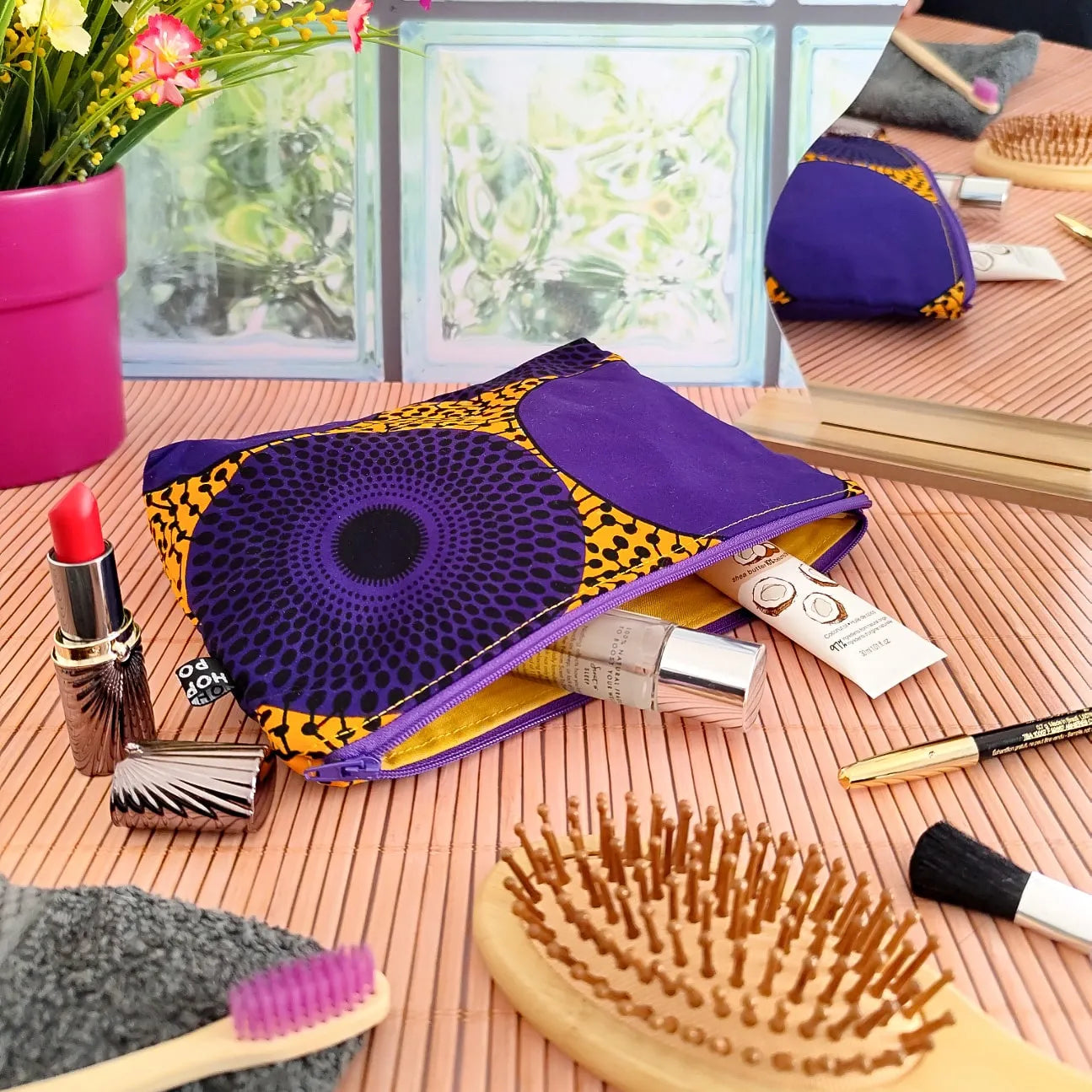 Trousse de Toilette Wax molletonnée