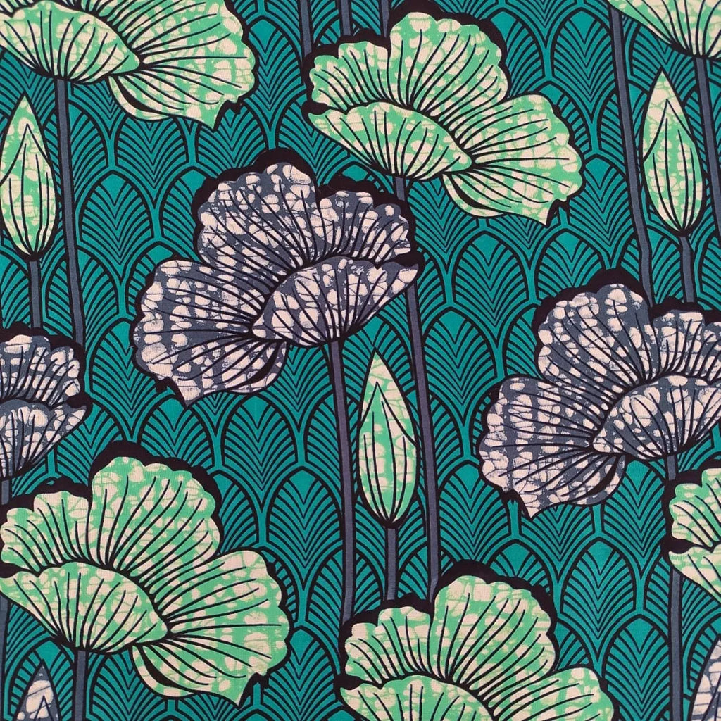 Headband / Bandeau cheveux croisé en tissu Wax