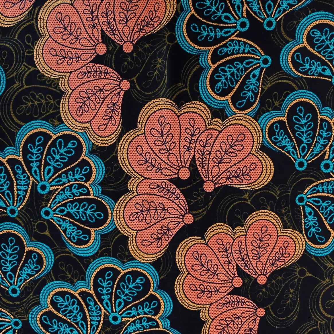 Pochette pour livre en tissu Wax - 2 Tailles disponibles